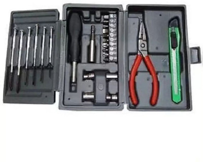Evana 24 PC TOOL KIT HOME & OFFICE SCREWDRIVER KIT Combination Screwdriver Set(Pack of 24), Grey
Evana 24 PC TOOL KIT HOME & OFFICE SCREWDRIVER KIT Combination Screwdriver Set(Pack of 24), Grey