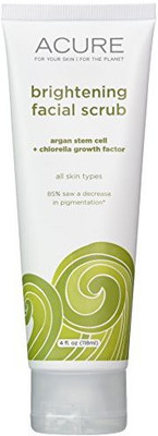Acure organics argan stem cell + chlorella growth Scrub(120 ml)