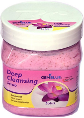 Biocare Gemblue Deep Cleansing Lotus Scrub(500 ml)