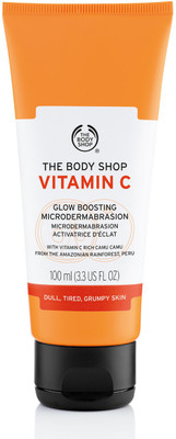 The Body Shop Vitamin C Glow Boosting Mircodermabrasion Scrub(100 ml)