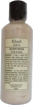 khadikhazana khadi silver moon scrub sandalwood Scrub(210 ml)