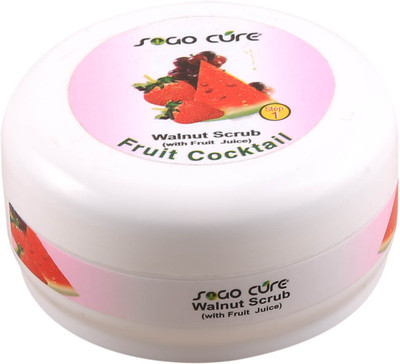Sogo Cure Fruit Cocktail Walnut Scrub(80 g)