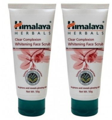 Himalaya Clear Complexion Whitening Face (Pack of 2) Scrub(100 g)