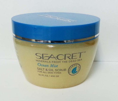 Seacret salt & oil scrub ocean mist 14.1 oz - 400gr Scrub(400 g)
