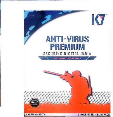 K7 Anti-virus 1 User 1 Year(CD/DVD)