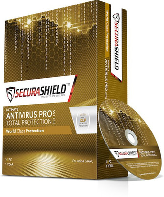 Securashield Anti-virus 1 User 1 Year(CD/DVD)