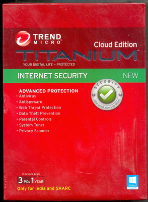 Trend Micro Internet Security 3 User 1 Year