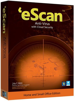 ESCAN Anti-virus 2 User 1 Year