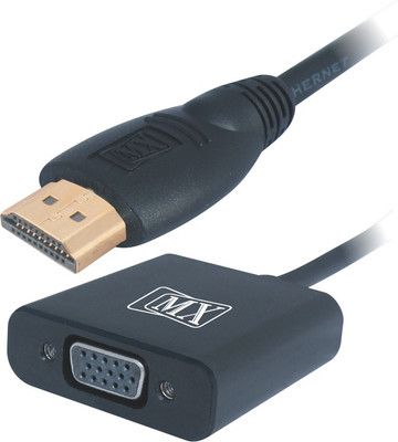MX HDMI TO VGA Convertor Media Streaming Device(Black)