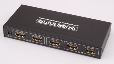 Leoxsys 1 Input 4 Output 1x4 Supports 1080p Hdmi Splitter Media Streaming Device(Black)
Leoxsys 1 Input 4 Output 1x4 Supports 1080p Hdmi Splitter Media Streaming Device(Black)
