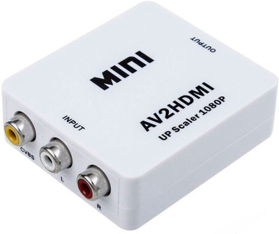 Shop Swipe Mini AV2HDMI AV Composite to HDMI 720p 1080p Upscaling Media Streaming Device(White)
Shop Swipe Mini AV2HDMI AV Composite to HDMI 720p 1080p Upscaling Media Streaming Device(White)