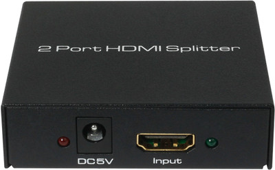 Gadgets Accessories Linetek 2 Port HDMI Splitter for Video and Audio 1920x1200 at 60Hz 1080p HDMI F/2xF Media Streaming Device(Black)
Gadgets Accessories Linetek 2 Port HDMI Splitter for Video and Audio 1920x1200 at 60Hz 1080p HDMI F/2xF Media Streaming Device(Black)