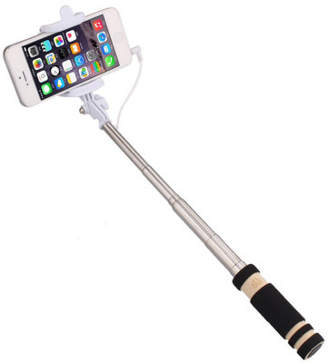 Fellkon Cable Selfie Stick(Black)