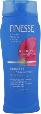 Finesse Restore + Strengthen Moisturizing Shampoo + Conditioner (Made In USA)(384 ml)
Finesse Restore + Strengthen Moisturizing Shampoo + Conditioner (Made In USA)(384 ml)