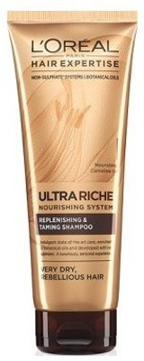 L'Oreal Ultra Rich Non - Sulphate Replenishing & Taming Shampoo(250 ml)