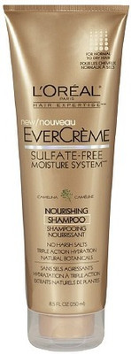L'Oreal EverCreme Nourishing Shampoo - Imported(250 ml)