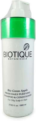 Biotique Botanicals Bio Green Apple Fresh Daily Purifying Shampoo & Conditioner(800 ml)
Biotique Botanicals Bio Green Apple Fresh Daily Purifying Shampoo & Conditioner(800 ml)