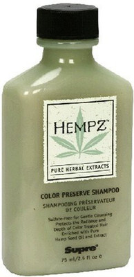 Hempz Pure Herbal Extracts Color Preserve Shampoo, 2.5 fl oz (75 ml)(75 ml)
Hempz Pure Herbal Extracts Color Preserve Shampoo, 2.5 fl oz (75 ml)(75 ml)