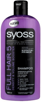 Syoss Full hair 5 Density & Volume booster Shampoo(500 ml)