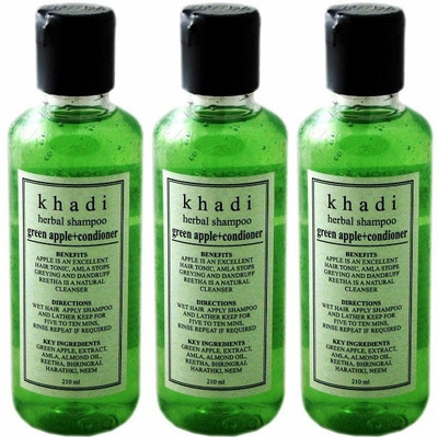 Khadi Natural Green Apple + Conditioner-2(630 ml)