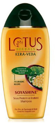 Lotus Herbals Kera Veda Soya Protein & Brahmi Shampoo(200 ml)