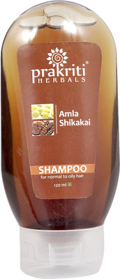 Prakriti Herbals Amla Shikakai Shampoo(120 ml)