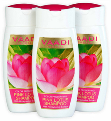 Vaadi Herbals Color Preserving - Pink Lotus Shampoo with Honeysuckel Extract - Pack of 3(350 ml)
Vaadi Herbals Color Preserving - Pink Lotus Shampoo with Honeysuckel Extract - Pack of 3(350 ml)