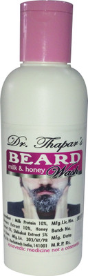 Dr. Thapar's Beard Wash with Milk & Honey(100 ml)