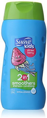 Suave for Kids 2-in-1 Shampoo - Strawberry 12 oz. (Pack of 3)(354 ml)