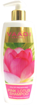 Vaadi Herbals Color Preserving - Pink Lotus Shampoo with Honeysuckel Extract(350 ml)
Vaadi Herbals Color Preserving - Pink Lotus Shampoo with Honeysuckel Extract(350 ml)