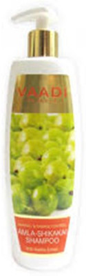 Vaadi Herbals Hairfall And Damage Control Amla Sheekakai Shampoo with Reetha(350 ml)
Vaadi Herbals Hairfall And Damage Control Amla Sheekakai Shampoo with Reetha(350 ml)