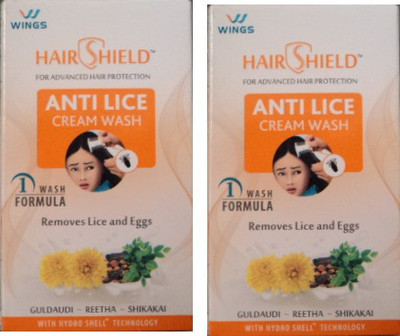 Hair Shield Anti Lice creamwash shampoo(60 ml)