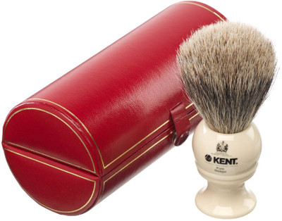 Kent BK4 Premium 100% Pure Silver Tip Badger Hair - Medium Head Shaving Brush
Kent BK4 Premium 100% Pure Silver Tip Badger Hair - Medium Head Shaving Brush