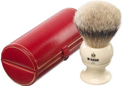 Kent BK12 Premium 100% Pure Silver Tip Badger Hair - King Size Head Shaving Brush
Kent BK12 Premium 100% Pure Silver Tip Badger Hair - King Size Head Shaving Brush