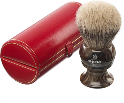 Kent H12 Horn Effect Premium 100% Pure Silver Tip Badger Hair - King Size Head Shaving Brush
Kent H12 Horn Effect Premium 100% Pure Silver Tip Badger Hair - King Size Head Shaving Brush