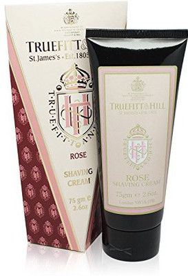 Truefitt & Hill Rose Shaving Cream (Travel Tube)(75 g)