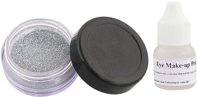Ear Lobe & Accessories Eye Shimmer With Glue(Silver)