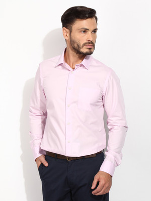 Blackberrys Men's Solid Formal Pink Shirt, Pkan09q/pink