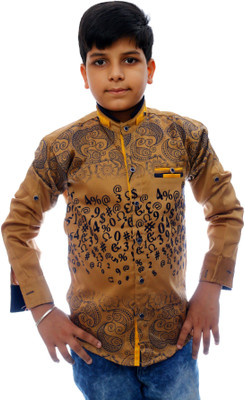 Ennjoy Boys Printed, Applique, Graphic Print Formal Multicolor Shirt, Fone
Ennjoy Boys Printed, Applique, Graphic Print Formal Multicolor Shirt, Fone