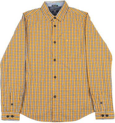 Indian Terrain Boys Checkered Casual Black, Yellow Shirt, Ochre
Indian Terrain Boys Checkered Casual Black, Yellow Shirt, Ochre