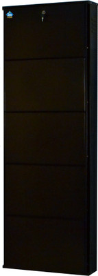 Delite Kom 24 Inches wide Five Door Powder Coated Wall Mounted Metallic Coffee Metal Shoe Rack(Brown, 5 Shelves)
Delite Kom 24 Inches wide Five Door Powder Coated Wall Mounted Metallic Coffee Metal Shoe Rack(Brown, 5 Shelves)