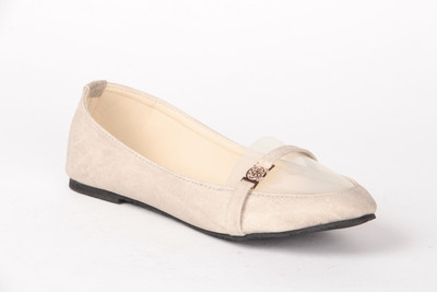 Anand Archies AA-VS-273- Women Closed Toe Belly For Women(Beige