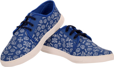 Invezo Impression Printed Blue Skeleton Canvas Shoes Canvas Shoes For Men(Blue, White)
Invezo Impression Printed Blue Skeleton Canvas Shoes Canvas Shoes For Men(Blue, White)