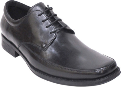 Harrykson Lace Up Shoes For Men(Black
