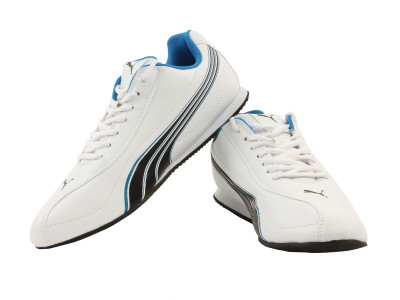 Puma Wirko XC Walking Shoes For Men(White), White;blue aster