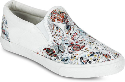 Get Glamr Sequence Sneakers For Women(White