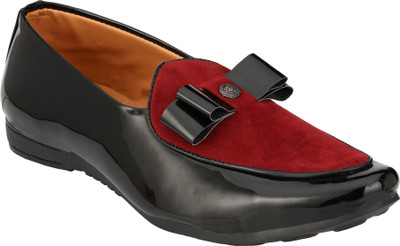 ZebX Loafers For Men(Black, Black_1