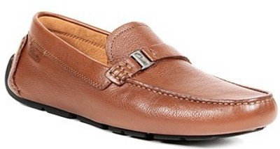 Clarks Genuine Leather Loafers For Men(Brown, Tan leather