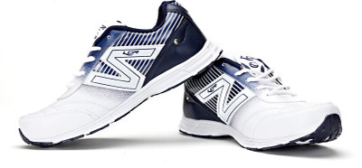 Lancer Running Shoes For Men(White, Navy