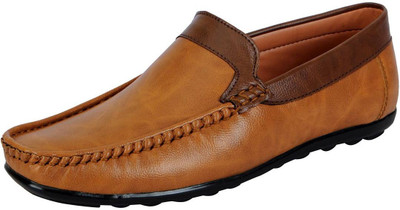 FAUSTO Stylish Loafers For Men(Tan